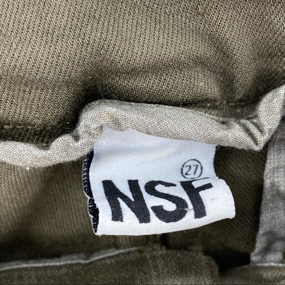 NSF The Vincent Green Cargo Pants size 27 pockets - Picture 8 of 11